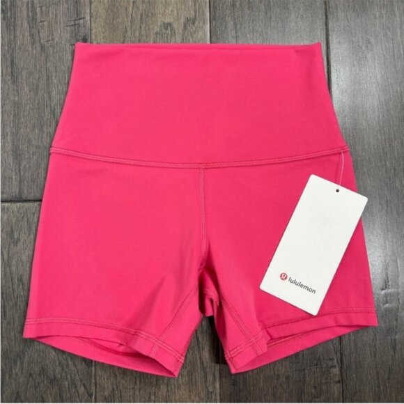 Lululemon Align High-Rise Short 4" Raspberry Coulis NWT - Picture 2 of 8